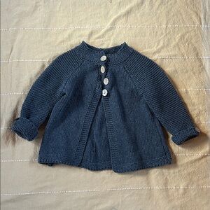 Cozy Knit Cotton Cardigan with Buttons